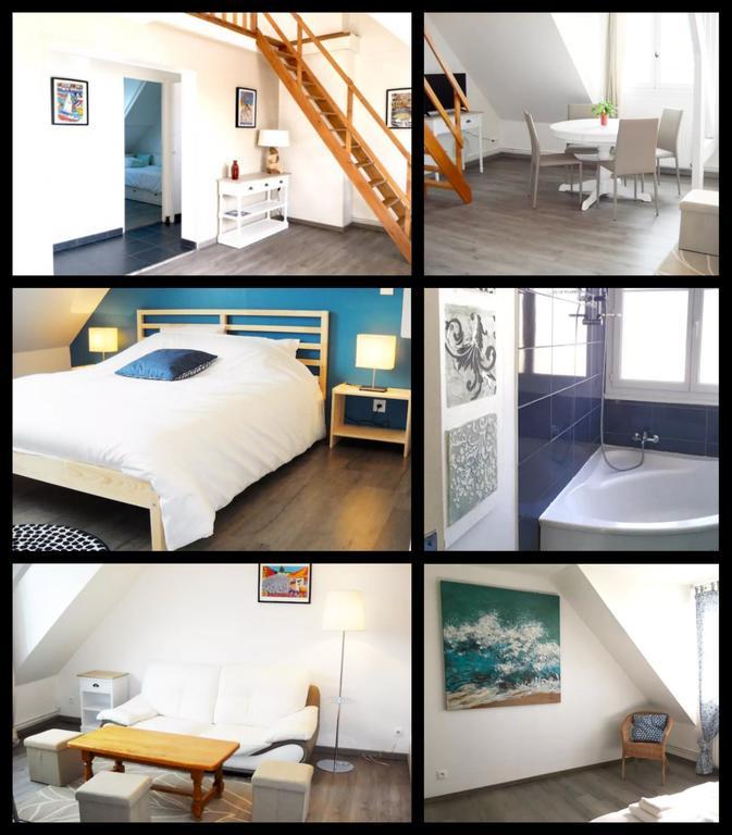 Appartement Cosy Chic 3 Chambres Dieppe Luaran gambar